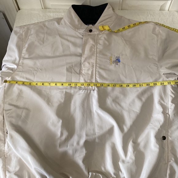 Footjoy DRYJOYS Short Sleeve US Navy Golf Rain Jacket Tan Men’s Sz XL - Picture 15 of 16